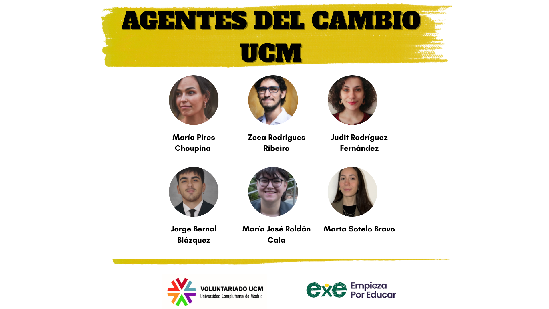Seleccionados 6 estudiantes complutenses para ser agentes del cambio, Empieza por Educar 